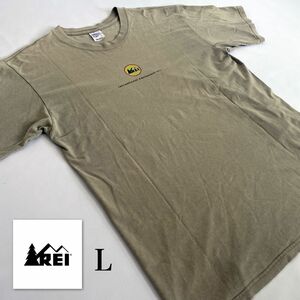 90’s REI アールイーアイ 半袖 半袖Tシャツ Tシャツ　プリントTシャツ　Lサイズ　anvil