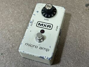 MXR micro amp pre-amplifier booster 