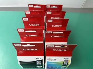 [ new goods unopened ]Canon Canon genuine products PIXUS BC-310 black ×5 BC-311 3 color color ×5 total 10 piece set installation time limit 2024 year 11 month image 5.6 check please 