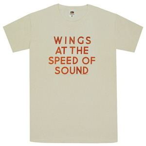 PAUL McCARTNEY & WINGS ポールマッカートニー&ウイングス Wings At The Speed Of Sound Tシャツ Lサイズ オフィシャル
