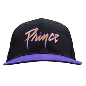 PRINCE プリンス Gold Logo & Symbol スナップバックキャップ オフィシャル