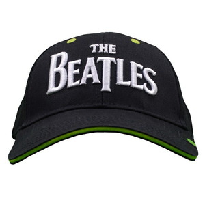 THE BEATLES ビートルズ Drop T Logo Badge ベースボールキャップ オフィシャル