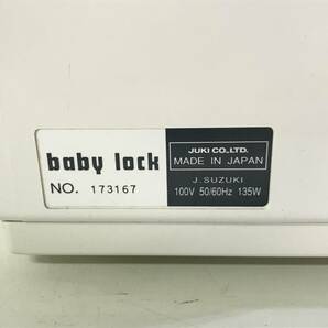 5.10.6【JUKI/ジューキ】babylock ベビーロックミシン 糸取物語 BL24★本体のみの画像7