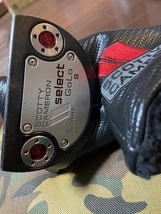 【希少】スコッティキャメロン SCOTTY CAMERON　セレクト GOLO　5 　34インチセンターシャフト ヘッドカバー付 _画像2