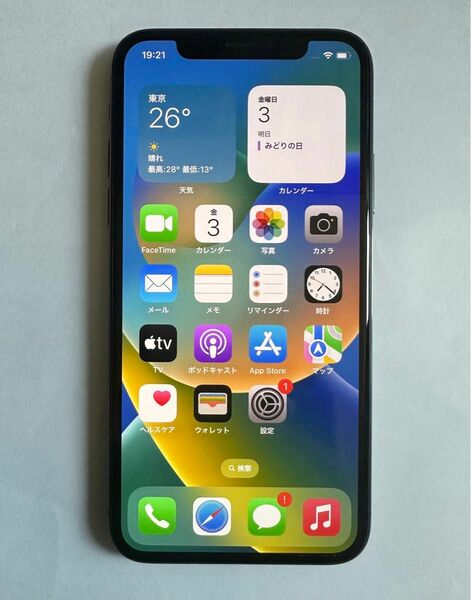 iPhone X 256 GB Black Softbank Sim MQC12J/A バッテリー80%