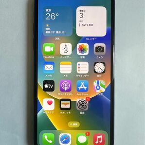 iPhone X 256 GB Black Softbank Sim MQC12J/A バッテリー80%