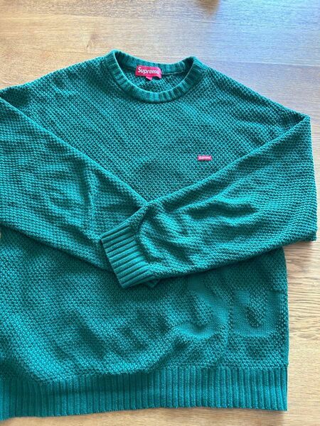 Textured Small Box Sweater シュプリーム Lサイズ