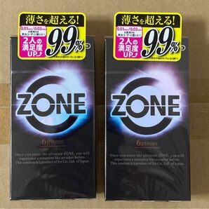 ZONE ゾーン コンドーム 6個入 × 2箱セット