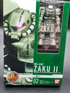 HCM-Pro 02-01 MS-06F ZAKUII The kII new marking VERSION 1/200 scale final product unopened 