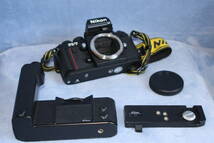 Nikon F3P モータードライブMD-4 三脚アダプターAH-2 MF-6B 裏蓋　プロスト_画像9