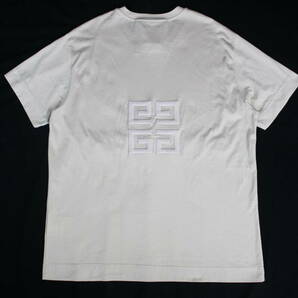 52 ジバンシイ ビッグロゴ オーバーサイズ Tシャツ カットソー ベージュ 半袖 L メンズ トップス I59の画像2