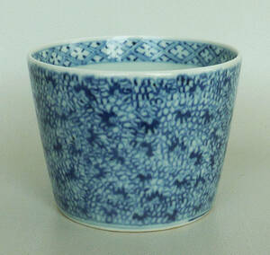  blue and white ceramics the smallest rubbish Tang . pine bamboo plum. map large .. soba sake cup 