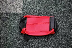 【ジャンク品】カスタムティッシュカバースタンダードタイプ ブラック×レッド②