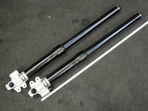 【C985】 OHLINS オーリンズ 正立フロントフォーク ブラック XJR1300 用 検索用： Z2 Z750FX Z1 Z1R Z1-R Z1000 Mk- 2 Ⅱ