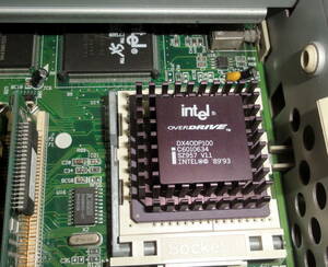 ☆ Intel オーバードライブプロセッサ DX4ODP100 動作確認済
