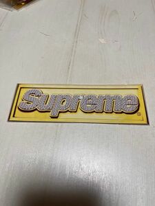 supreme ステッカー ダイヤ柄　約4.7×14