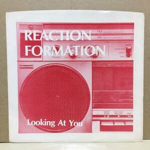 Reaction Formation / Looking At You US Orig 7&#34; 1986 Nova Records 4504 powerpop パンク天国 Mod Revival ギターポップ