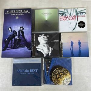 E1076【CD】 CHAGE & ASKA チャゲアス CD 7タイトル まとめ ■SUPER BEST BOX 他