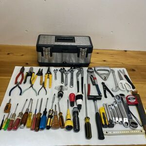 E3086 tool hand tool summarize # nippers # pincers # Driver # Monkey # tool box tool box included weight approximately 7.4kg
