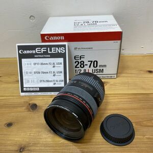 E4077【動作未確認】 Canon／キャノン レンズ EF 28-70mm f／2.8 L USM
