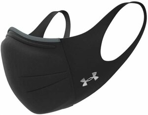  free shipping (S-M size ) Under Armor black UNDER ARMOUR sport mask new goods 