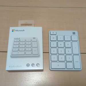 動作確認済 Microsoft マイクロソフト ナンバーパッド(テンキー) 【美品】