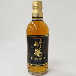 M18156(062)-631/MY6000【千葉県内のみ発送】酒 竹鶴 PURE MALT NIKKA WHISKY ピュアモルト ニッカ ウイスキー 43％ 500ml