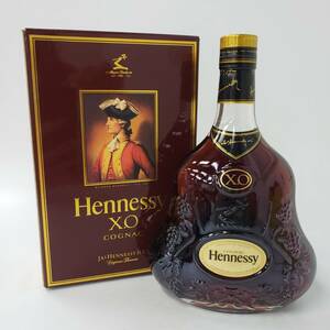 M100223(054)-535/NT18000　酒　Hennessy X.O COGNAC ヘネシー コニャック ブランデー 40％ 700ml 箱付き　