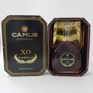 M100207(054)-536/NT3000　酒　CAMUS XO COGNAC SUPERIOR カミュ コニャック スペリオール ブランデー 40％ 700ml 箱付き