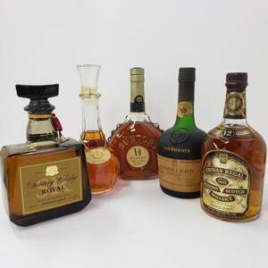M41120(061)-573/TY4000[ Chiba prefecture inside . shipping ] sake * including in a package un- possible 5ps.@ summarize Suntory Whisky ROYAL/NAPOLEON/SUNTORY X.O BRANDY/ other 