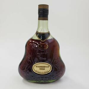M37754(061)-597/TN18000　酒　Hennessy X.O COGNAC ヘネシー コニャック ブランデー グリーンボトル ゴールドキャップ 700ml 