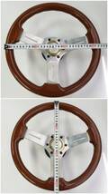 M636(061)-550/SK3000　ハンドル NARDI ND TORINO ナルディ ウッドステアリング 自動車 パーツ_画像9