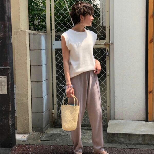 TODAYFUL★Centerpress Knit Pants