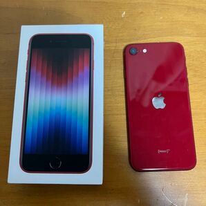 iPhone SE3 SIMフリー 初期化済み Apple RED 第3世代