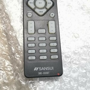 SANSUI SMS-800BT CDステレオシステムリモコン ジャンク扱い クリックの画像3