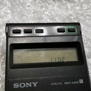 SONY RMT-A200 ベータビデオデッキリモコン 中古 レタパの画像6
