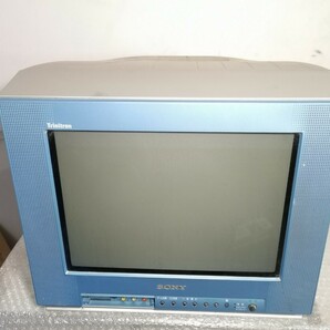 SONY KV-14DA1 ブラウン管テレビ リモコン付 ジャンク扱いの画像1