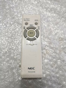 NEC RE0206 照明リモコン 中古 クリック