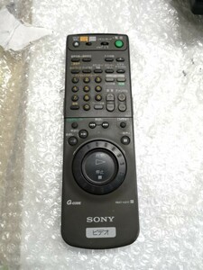 SONY RMT-V217 ビデオデッキリモコン ジャンク扱い レタパ