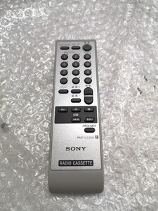 SONY RMT-CS350 ラジカセリモコン 中古 クリック