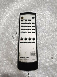 ONKYO RC-448C CDレコーダーリモコン 中古 クリック