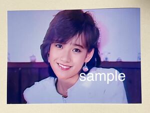  Okada Yukiko L stamp photograph idol 1251