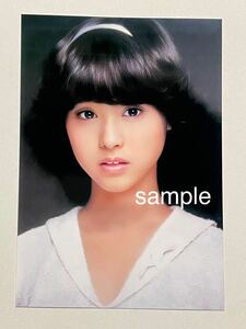  Matsuda Seiko L stamp photograph idol *9017