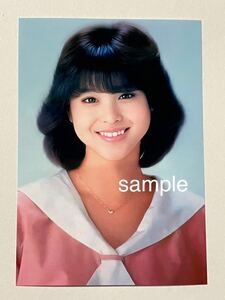  Matsuda Seiko L stamp photograph idol *9063
