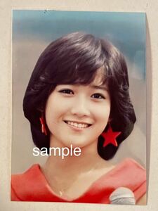  Okada Yukiko L stamp photograph idol 1245