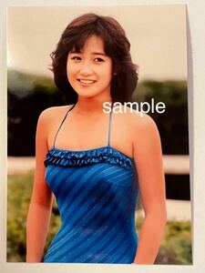  Okada Yukiko L stamp photograph idol 1249