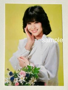  Matsuda Seiko L stamp photograph idol *9091