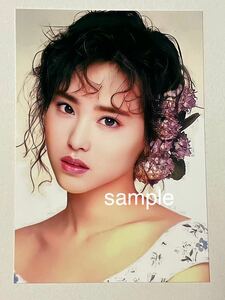  Matsuda Seiko L stamp photograph idol *9204