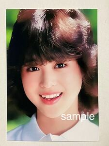  Matsuda Seiko L stamp photograph idol *9210