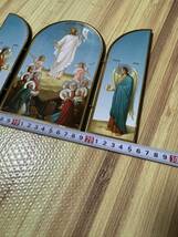 ロシア正教会のイコン、新品、ハリストスと聖人画、大変綺麗です！！ロシア直輸入品！！_画像6